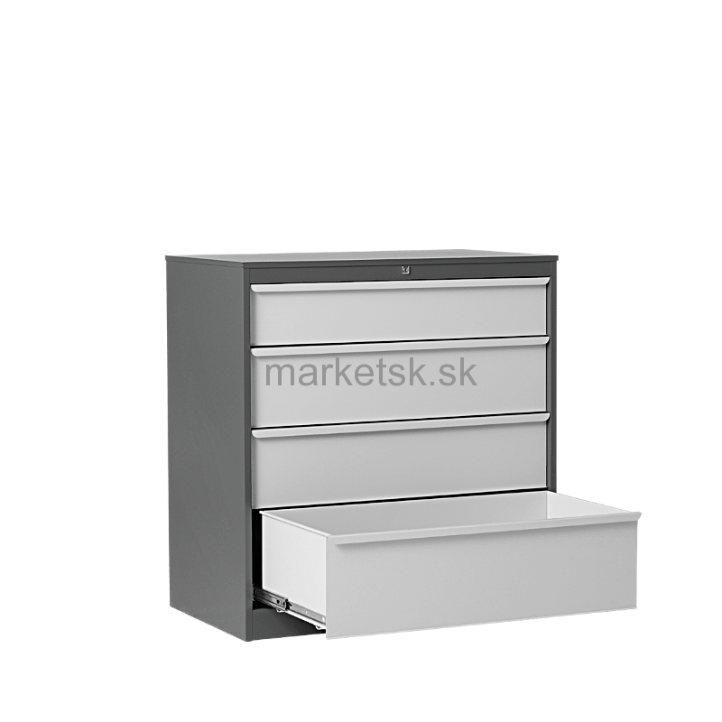 Dielenská 4 zásuvková skrinka VA008 - 100 x 105 x 58,5 cm